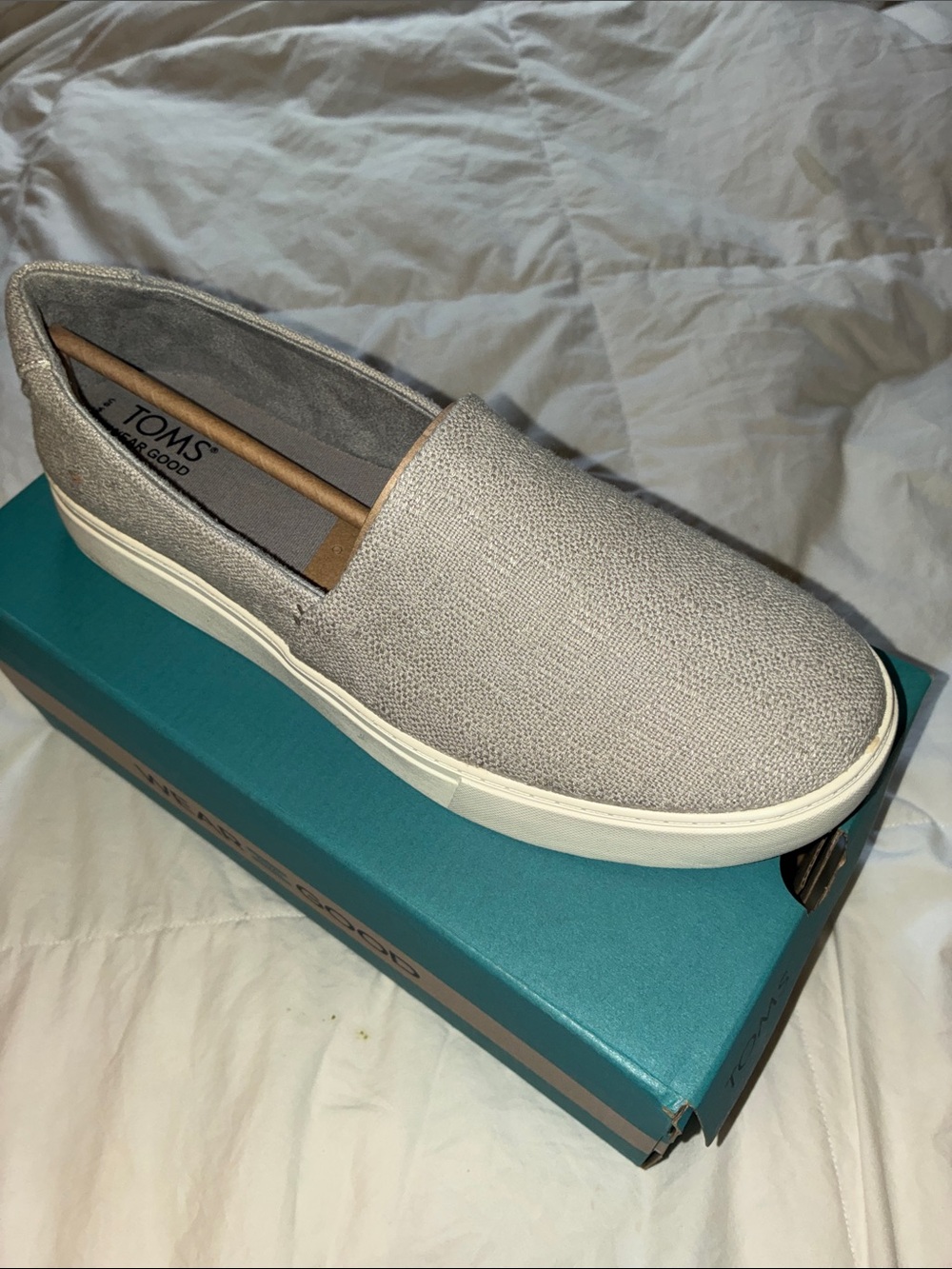 TOMS Kameron Slip On in Drizzle Grey Two-Tone